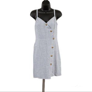 Aerospostale asymmetrical plaid dress size M